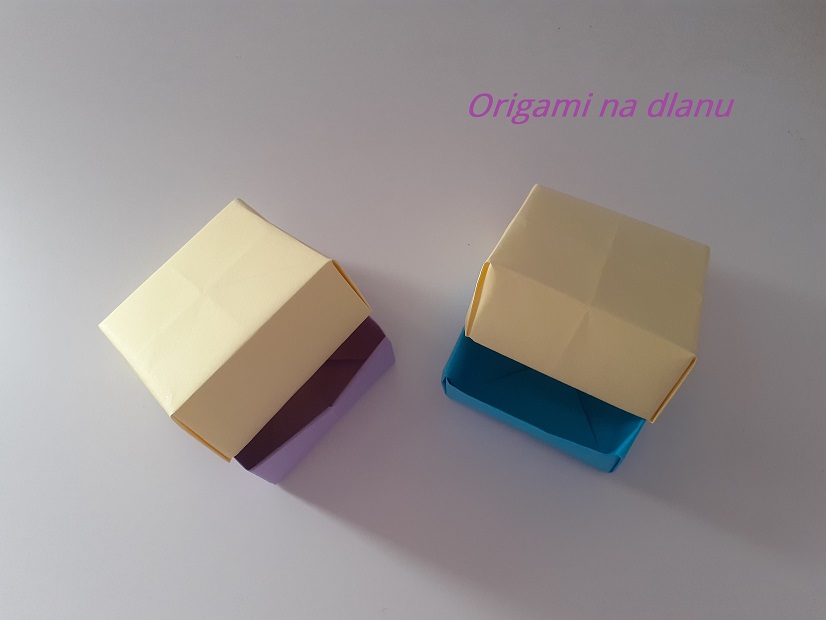 Jednostavna Origami Kutija