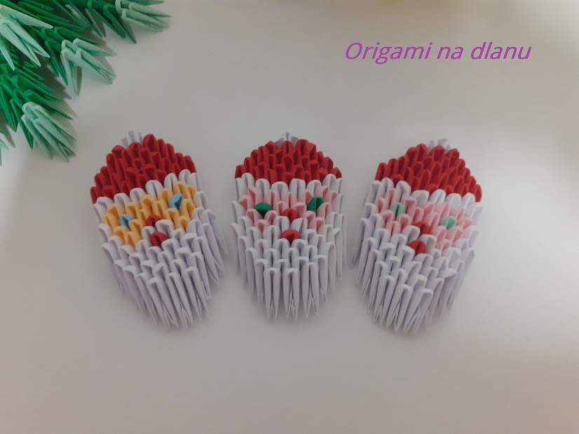 2D Origami Deda Mraz